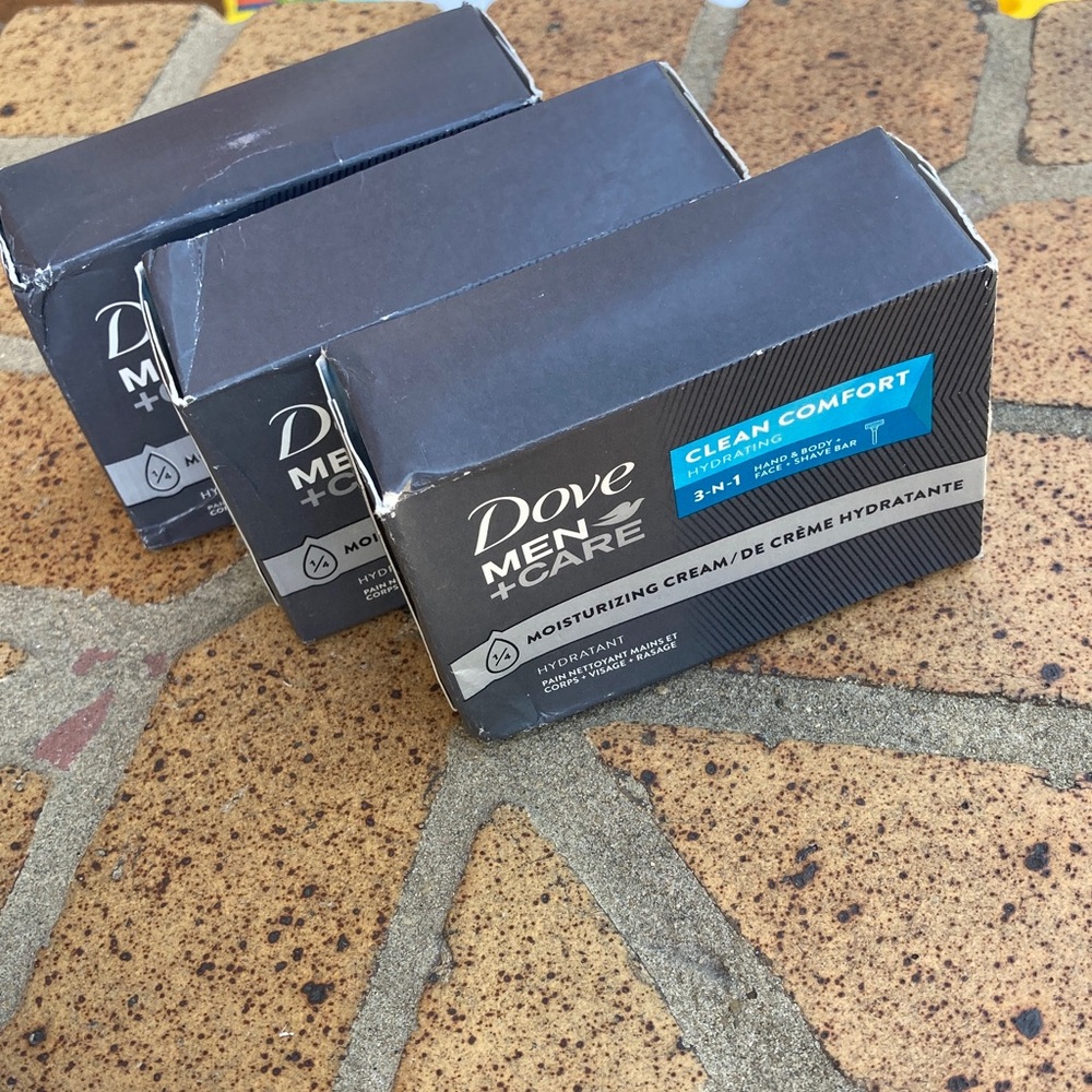Clean Comfort Moisturizing Cream Bars (3)